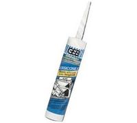 Mastic GEBSICONE W3 100% silicone d'étanchéité - Cartouche de 280ml blanc - 890750