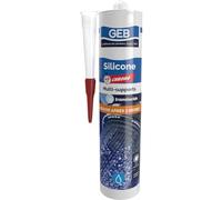GEB Mastic silicone 60 mn chrono 890781 Transparent Cartouche 280 ml