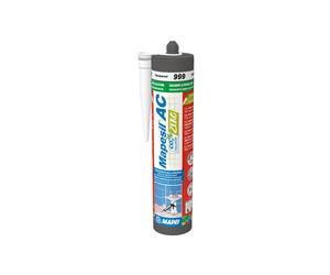 Mastic silicone acétique salles de bains et piscines MAPESIL AC 120 NOIR NEW CARTOUCHE 310 ML - MAPEI - 4812042IT