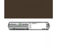 Mastic silicone bâtiment alcoxy - 25x300 ml - havane RAL 8014 - 7070 Plus DEN BRAVEN
