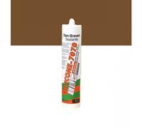 Mastic silicone bâtiment alcoxy - 300 ml - chêne RAL 8003 - 7070 Plus DEN BRAVEN