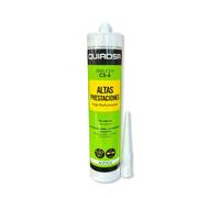 Mastic Silicone d'Acétate CS-6 Translucide - Spécial Verre - Cartouche 300 ml - Mastic haute performance -