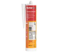 Mastic silicone Fischer Construction SI 280 ml - transparent - 94417