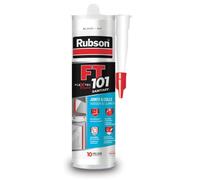 Rubson Mastic polymère FT 101 Sanitaire – Anti-moisissure, étanchéité multi-matériaux Blanc 280 ml