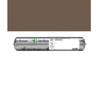 Mastic silicone miroiterie - alcoxy - 25x300 ml - brun - 7070 Plus DEN BRAVEN