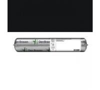 Mastic silicone miroiterie - alcoxy - 25x300 ml - noir - 7070 Plus DEN BRAVEN