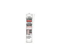 Mastic silicone neutre bâtiment RUBSON - translucide - 280ml - 1714257