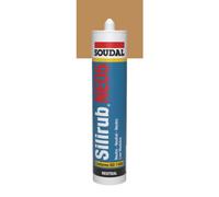 Mastic silicone neutre - chene - 300ml - par 24 - Silirub Neo5 SOUDAL