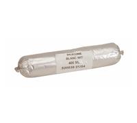 Mastic silicone neutre - joint de menuiserie blanc - 25 poches - 11600 AYRTON
