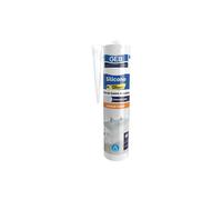 GEB - Mastic silicone tous supports 590501 - Blanc - Cartouche 280 ml