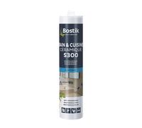 Mastic silicone sanitaire blanc S300 Bostik 300ml