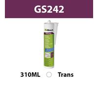 Mastic silicone Sanitaire & Carrelage "GS242" Translucide 310ML ILLBRUCK