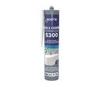 Mastic silicone sanitaire transparent S300 Bostik 300ml