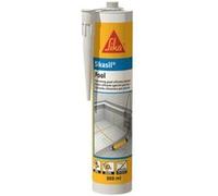 Mastic silicone SIKA Sikasil Pool - Joint pour piscine blanc - 300ml Blanc G