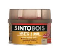 Mastic SINTOBOIS + Tube durcisseur SINTO SA - Sapin - Boite de 1 Litre - 23782