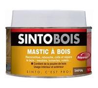 Mastic SINTOBOIS + Tube durcisseur SINTO - Sapin - Boite 170 ml - 33780 G