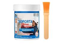 Mastic Toiture Étanche 100 g, pinceau inclus, imperméabilisant | Enduit d'étanchéité anti-fuite pour béton Pour Appui De Fenêtre Tuyaux Tuile Brique Gouttières Garage Fermette Sous-Sol