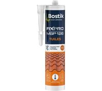 Mastic Tuiles Rouge Msp 126-Mastic Toitures Pour Tuiles Canal Et Tuiles Siliconées-Prise Rapide-Mastic Hybride Polymère-Couleur Brique-1 Cartouche 290 Ml
