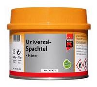 Mastic - Universel - Remplissage et finition - Bi-composant - Durcisseur inclus - Auto-K - 1kg