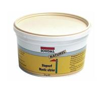 Mastic vitrier à l'huile de lin - 1kg SOUDAL