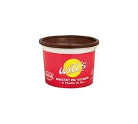 Mastic vitrier mondial brun/acajou pot 500g