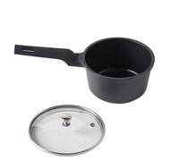 Mastrad - Casserole saucière 14CM - Avec couvercle - Fonte d'Aluminium - Anti-adhésive - Tous feux dont induction