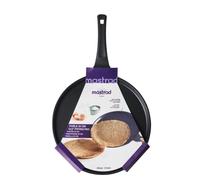 mastrad - Crêpière Galetière 32CM - Fonte d'aluminium - Anti-adhésive - Tous feux dont induction