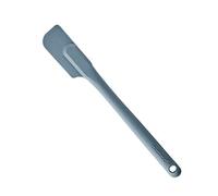 Mastrad - Demi Spatule - Demi Maryse - Pâtisserie Desserts Nappage - Unibloc - en Silicone - Ne Raye Pas les Casseroles - Grise, Gris