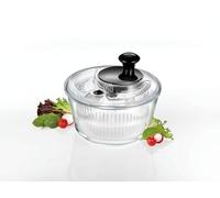 Mastrad - Essoreuse à Salade avec Panier en Verre Borosilicate Ø21 cm, Transparente
