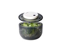 Mastrad - Essoreuse À Salade Électrique - 4L - 600 Tours/Min - Rechargeable USB-C - Essorage Rapide Automatique - sans Effort - Pieds Antidérapants - Bol Amovible - Grise