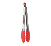 Pince Multifonctions acier Inox et silicone MASTRAD ROUGE