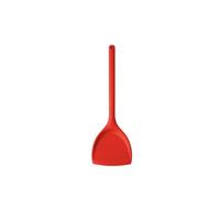 Mastrad - Spatule Wok En Silicone Avec Insert Métal - Spatule De Cuisine Résistante à +300 °C - N’abîme Pas les Revêtements - Pour Wok, Poêles & Sautés - 31 cm - Rouge