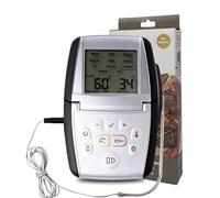 Mastrad - Thermosonde De Cuisson m°classic+ - Thermomètre Sonde 0 À 210°C - Programmable Viande & Cuisson - Compatible Four, BBQ & Induction - Alarme & Temps Restant - 1 Pile AAA inclus