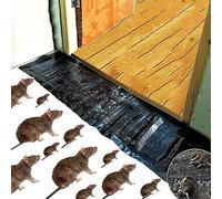 MasYosh Collantes Extra Grandes, 120 cm x 28 cm à Découper, Pièges Collants pour Rongeurs, Insectes, Mouches, Cafards, Araignées | pour Intérieur & Extérieur Maison Cuisine Jardin (Noir)