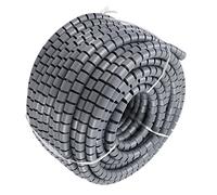 MasYosh Enrouleur de câble spiralé, protection de gaine de câble en polyéthylène avec résistance à la température de -40 ℃ à 125 ℃, isolation sûre, pour câbles d'ordinateur, lignes électriques, tuyaux