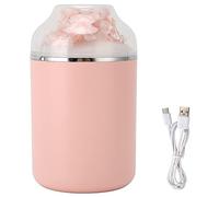MasYosh Humidificateur, Diffuseur D'huiles Essentielles Silencieux à Grand Volume de Brouillard avec Lumière Chaude Jaune et Mode dégradé coloré, pour une Utilisation à la Maison (Rose)