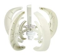 MasYosh Insert d'éolienne, générateur à 5 pales 1200 W avec moteur AC de rotor externe pour bateaux terrasses cabines camping-cars, structure stable résistante aux hautes températures alliage acier