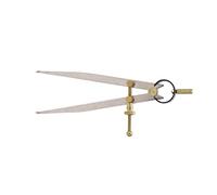 Masyrt Séparateur D'ailes, Outil de Marquage Réglable en Acier au Carbone de Haute Précision pour L'artisanat du Cuir, avec écrou de Réglage Rapide (200mm)