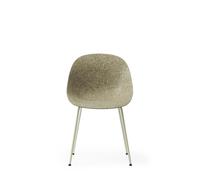 Normann Copenhagen Chaise Mat Chair Seaweed-cream steel