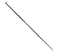 Jardideco Mât acier pour voile d'ombrage - Ø 50 mm
