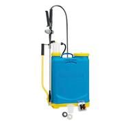 MATABI 83941 - Pulverizador Super Agro 16 | Pulvérisateur manuel avec régulateur de pression, tuyau 1,3 m, lance en laiton, 4 buses, sac à dos