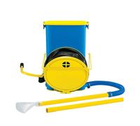 Matabi Polmax - Poudreuse Terre De Diatomée Et Soufre - 9 L | Pour engrais en poudre, avec diffuseur orientable, poudreuse dorsale, adaptée aux produits d’origine naturelle