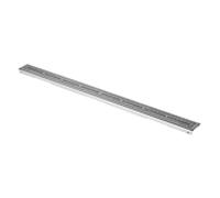 Match1 grille TECE 601551 TECEdrainline quadratum droite, 150 cm, Inox brossé