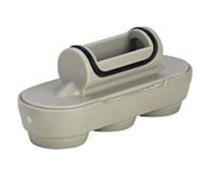 Match1 insert d' Viega 351076 plastique gris, avec Strahlregler