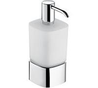 Match1 Keuco lotion match0 Elegance chrome, verre opale dépoli, modèle de table