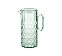 Guzzini - Vanity, Carafe avec couvercle Vert Matcha en Bio-based SAN et Bio-based SMMA - AIR