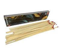 Matchs longs matchs XXL Matchs de 28 cm de long Boîte de 40 allumettes pour cheminée poêle à barbecue en bois grand format 28 cm allumettes en bois pour barbecue cheminée