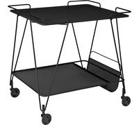 GUBI Chariot de service Matégot Trolley black