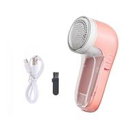 Mateju Rasoir Anti Bouloche Rechargeable, Anti Bouloche Vetement de USB Portable, Enlever Peluche Vetement Réglables, Lint Remover pour Tous Tissus (Rose,Taille Unique)