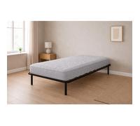 Matelas 100x200 Sommier pieds - face de contact latex - Compatible Sommiers Electriques - 80 Kg-m3 - Hauteur 21 cm - Confort